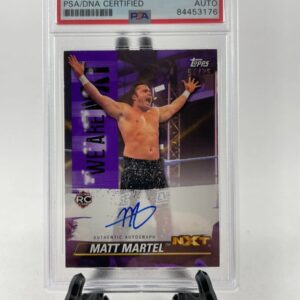 WWE 2021 Topps We Are NXT Matt Martel Autograph #'d Card Signed PSA DNA