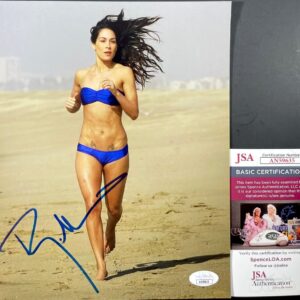WWE Brie Bella Signed 8x10 Photo E Autograph Bella Twins WrestleMania JSA COA