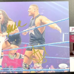WWE NXT Chad Gable & Jason Jordan Signed American Alpha 8x10 Photo C JSA COA