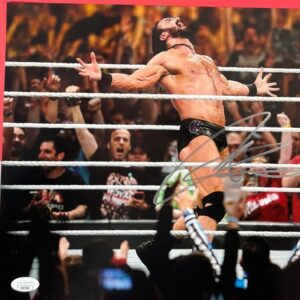 WWE NXT Drew McIntyre Signed 11x14 Photo H Autograph WrestleMania JSA COA