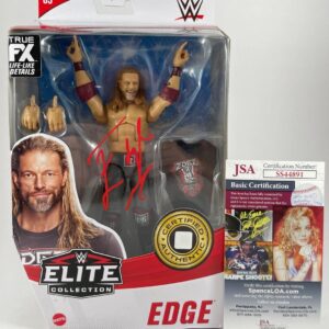 WWE NXT Edge Signed Mattel Elite 83 Wrestling Figure Autograph JSA COA