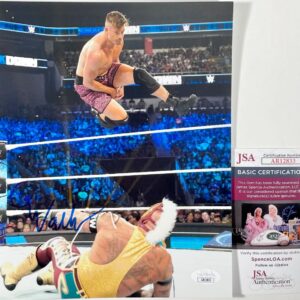 WWE NXT Grayson Waller Signed 8x10 Photo B Autograph WrestleMania JSA COA