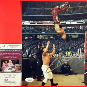 WWE NXT Humberto Carrillo Signed 8x10 Photo B Autograph WrestleMania JSA COA