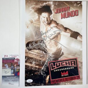 WWE NXT John Morrison Signed 11x14 Photo A Autograph Johnny Mundo JSA COA