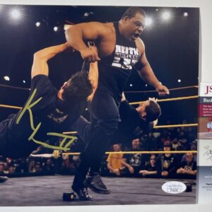 WWE NXT Keith Lee Signed 8x10 Photo A Autograph WrestleMania AEW JSA COA