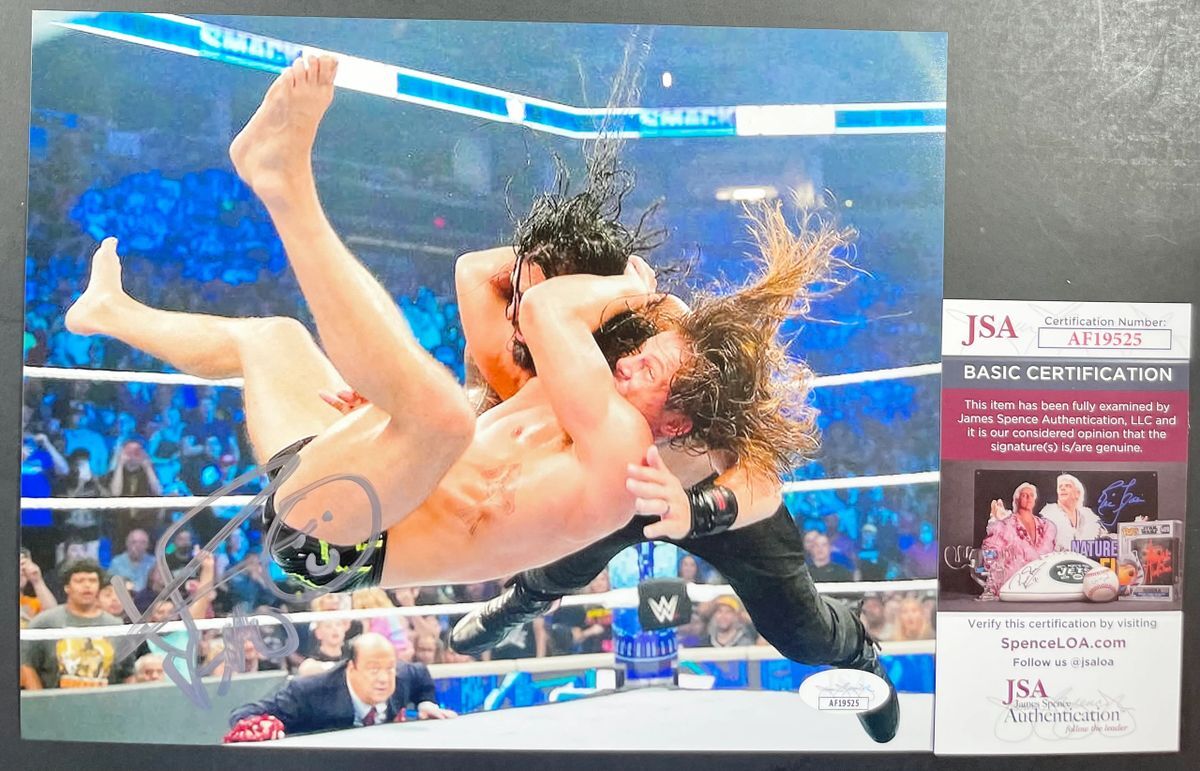 WWE NXT Matt Riddle Signed 8x10 Photo Q Autograph RK-Bro WrestleMania JSA COA