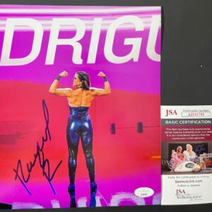 WWE NXT Raquel Rodriguez Signed 8x10 Photo L Autograph Gonzalez JSA COA