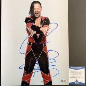 WWE NXT Shinsuke Nakamura Signed 11x14 Photo Autograph New Japan Beckett BAS COA