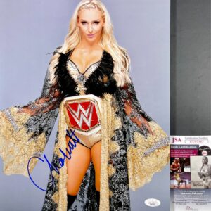 WWE NXT The Queen Charlotte Flair Signed 11x14 Photo Authentic Autograph JSA COA