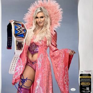 WWE NXT The Queen Charlotte Flair Signed 16x20 Photo Authentic Autograph JSA COA