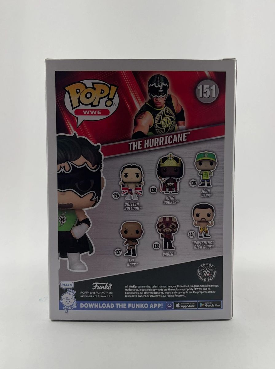 WWE The Hurricane Signed Target Exclusive Funko POP! Vinyl Autograph JSA COA - Image 4