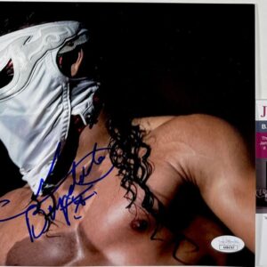 AEW Bandido Signed All Elite Wrestling 8x10 Photo B Autograph ROH JSA COA