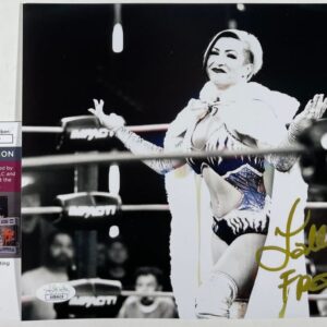 AEW Lady Frost Signed Spotlight 8x10 Photo A Autograph All Elite IMPACT JSA COA