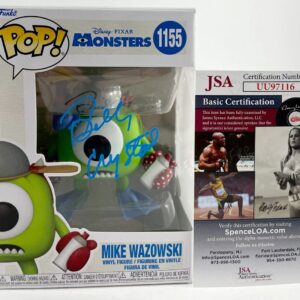Billy Crystal Signed Disney Pixar Monsters Inc Mike Wazowski Funko POP JSA COA