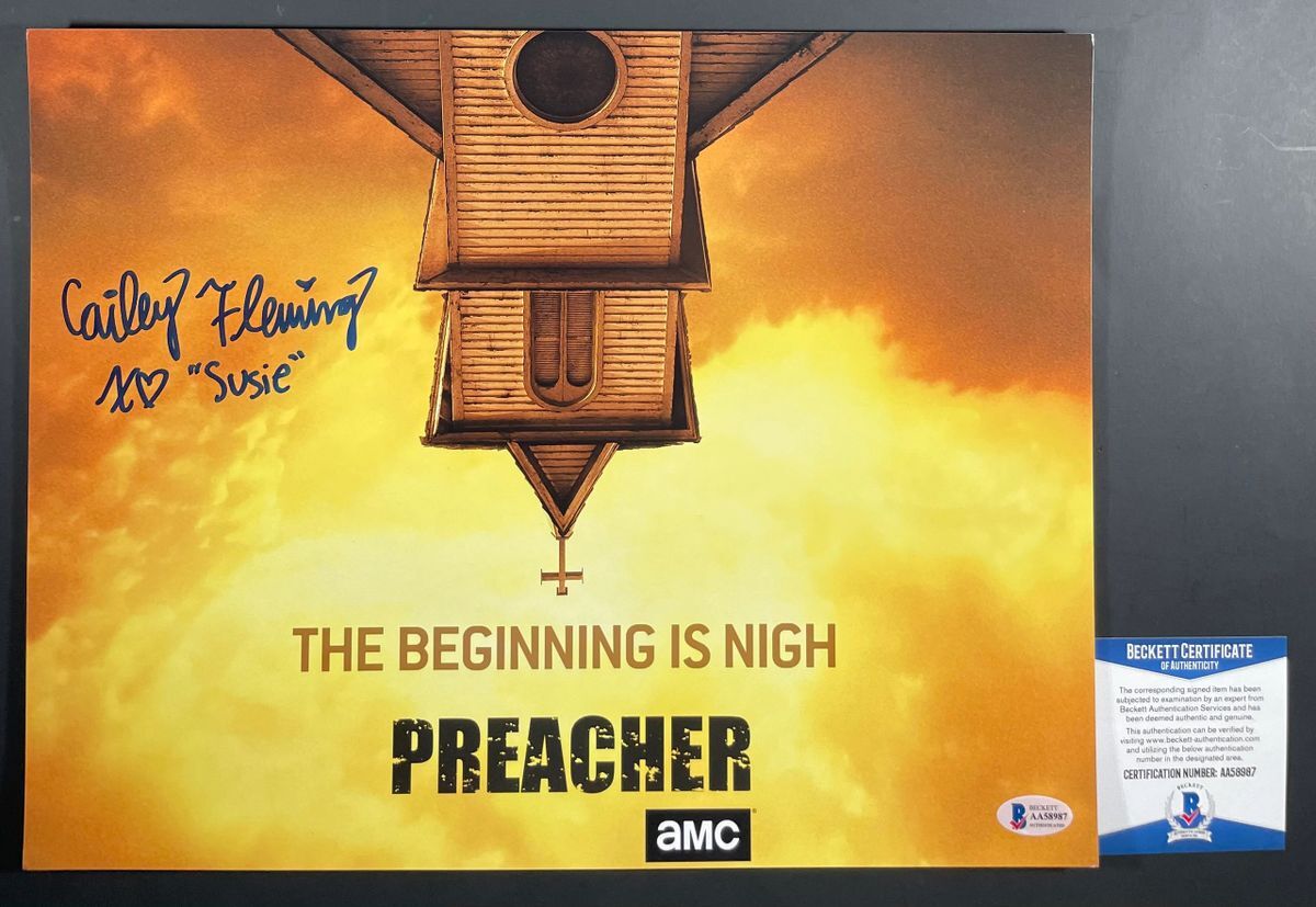 Cailey Fleming Autographed Preacher "Susie" 11x14 Photo Signed BAS COA