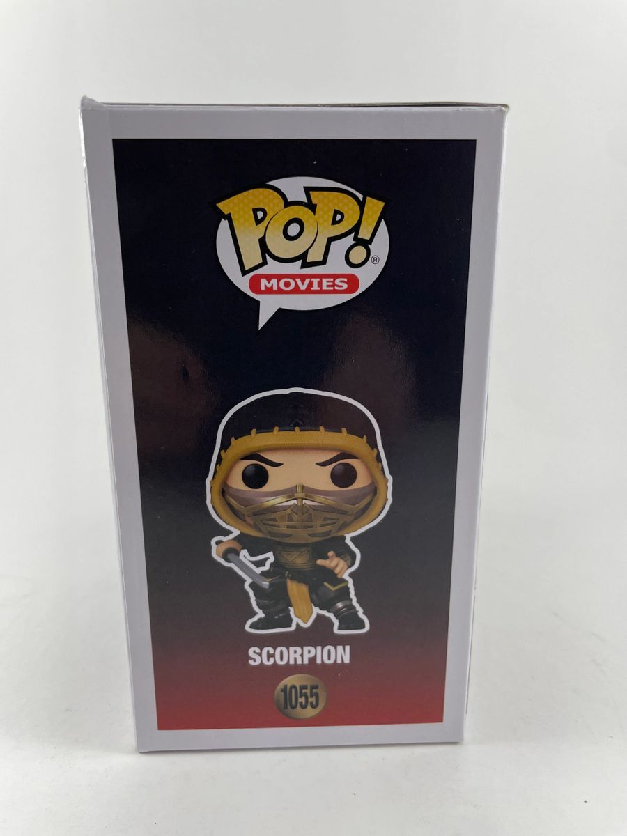 Chris Casamassa Signed Mortal Kombat Movie Scorpion Funko POP! #1055 JSA COA - Image 3