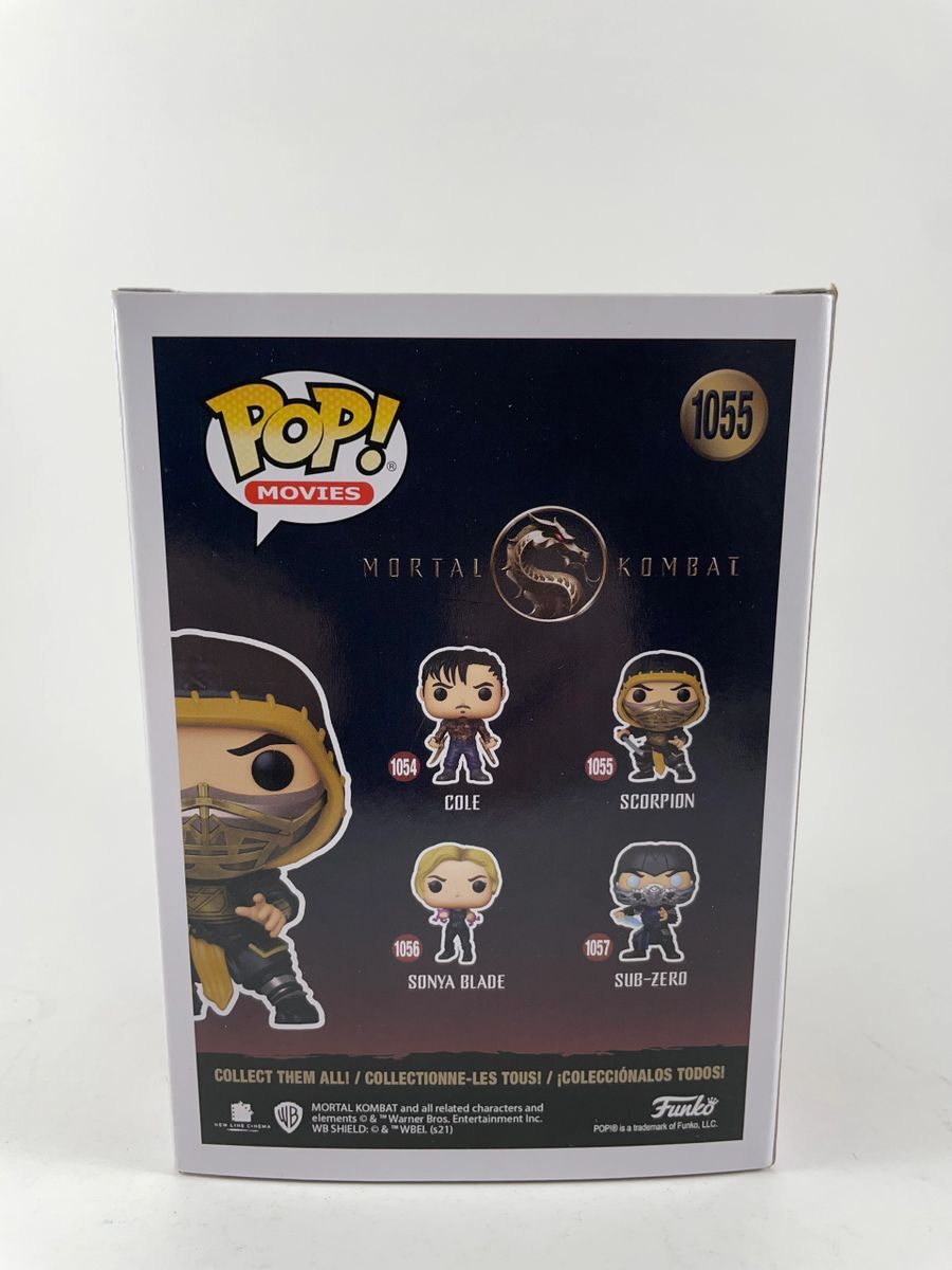 Chris Casamassa Signed Mortal Kombat Movie Scorpion Funko POP! #1055 JSA COA - Image 4