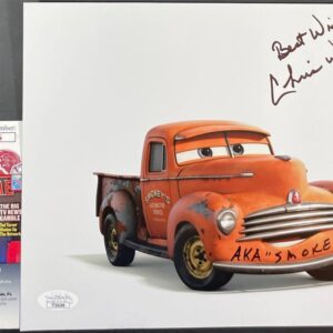 Chris Cooper Signed Disney Pixar Cars Smokey 8x10 Photo Autograph JSA COA