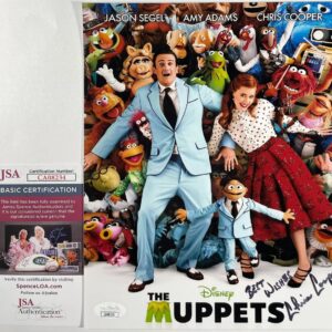 Chris Cooper Signed Disney The Muppets 8x10 Movie Poster Autograph JSA COA