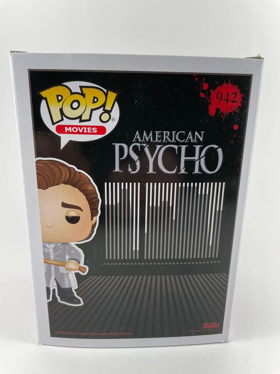 Christian Bale Signed American Psycho Patrick Bateman Funko POP #942 JSA COA - Image 4