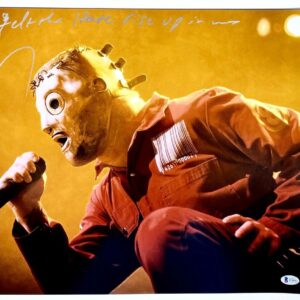 Corey Taylor Signed Slipknot 16x20 Photo B Autograph Stone Sour BAS COA