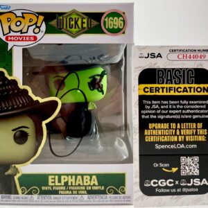 Cynthia Erivo Signed Wicked Elphaba Funko POP! Vinyl Authentic Autograph JSA COA
