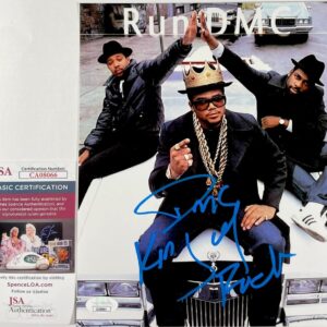 Darryl McDaniels Signed Run-DMC 8x10 Photo P Autograph Hip Hop DMC JSA COA