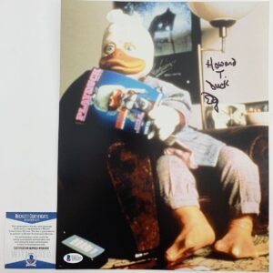 Ed Gale Signed Howard The Duck 11x14 Photo P Autograph Beckett BAS COA