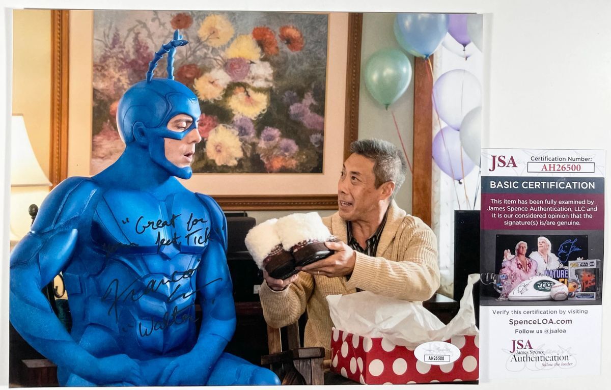 Francois Chau Signed The Tick Walter 8x10 Photo Autograph JSA COA