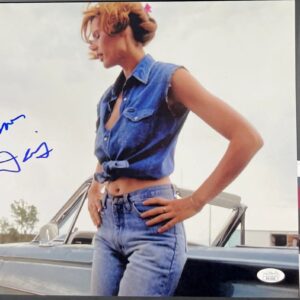 Geena Davis Signed Thelma & Louise 11x14 Photo Autograph JSA COA