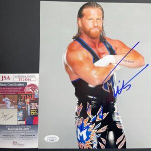 IMPACT Wrestling Brian Myers Signed 8x10 Photo B Autograph Curt Hawkins JSA COA