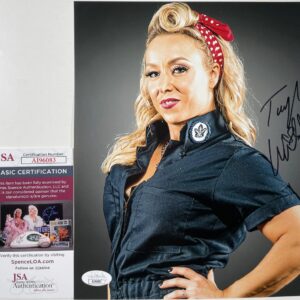 IMPACT Wrestling Knockout Taylor Wilde Signed 8x10 Photo A Autograph JSA COA