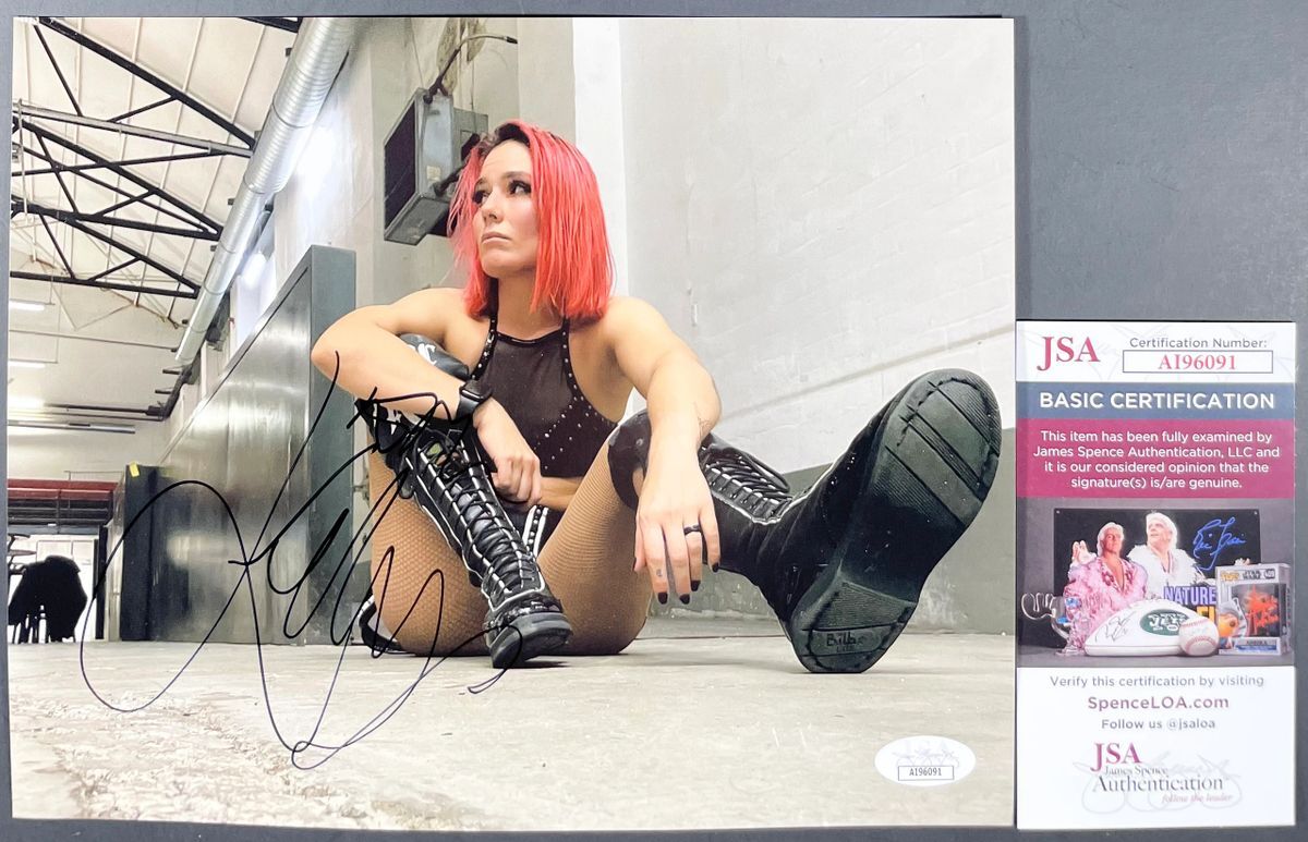 IMPACT Wrestling Knockouts Killer Kelly Signed 8x10 Photo D Autograph JSA COA