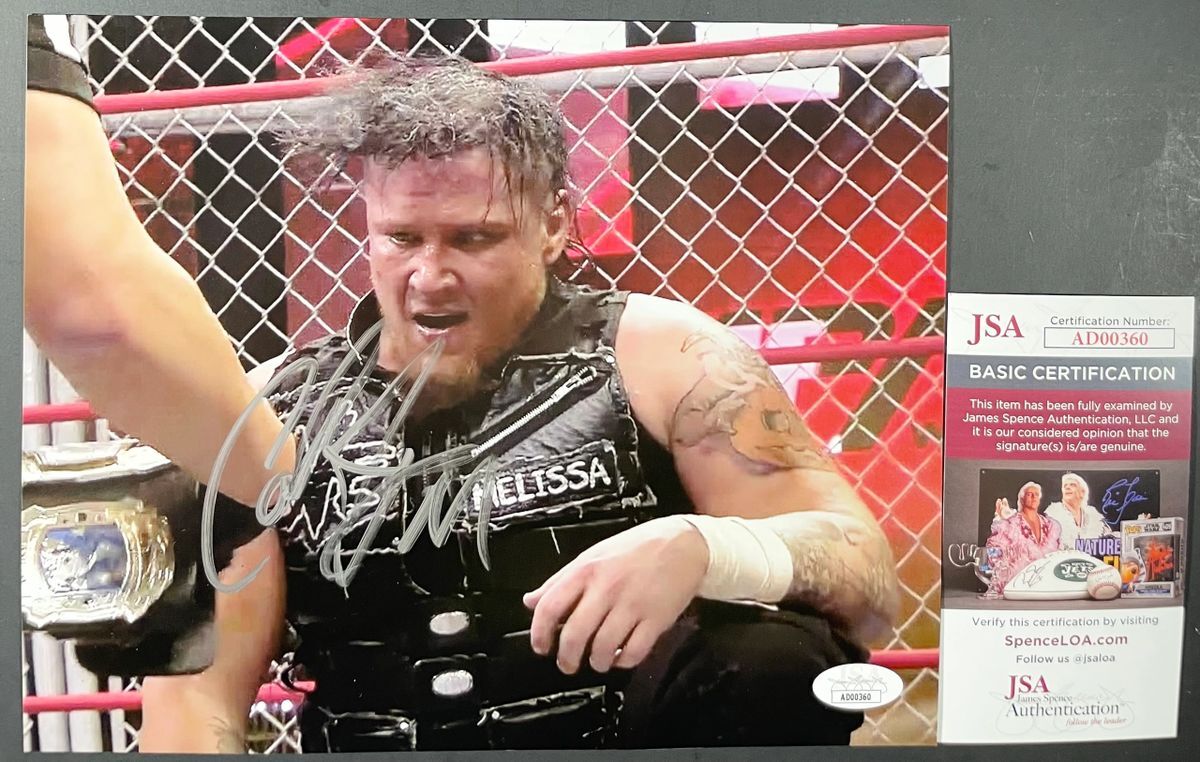 IMPACT Wrestling Sami Callihan Signed 8x10 Photo E Autograph WWE TNA JSA COA