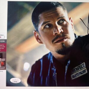 JD Pardo Signed Mayans M.C. Ezekiel EZ Reyes 8x10 Photo A Autograph JSA COA