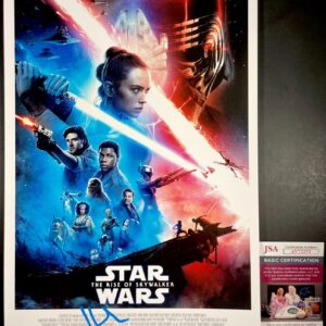 J.J. Abrams Signed Star Wars EP IX The Rise Of Skywalker 11x17 Poster JSA COA
