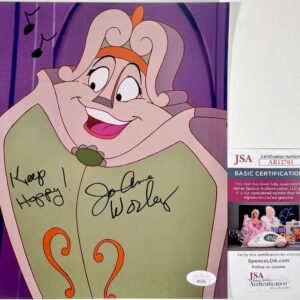 Jo Anne Worley Signed Beauty And The Beast 8x10 Photo B Wardrobe JSA COA
