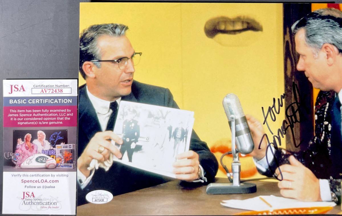 John Larroquette Signed JFK 8x10 Photo A Autograph Jerry Johnson JSA COA