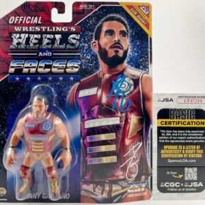 Johnny Gargano Signed Zombie Sailor Toys Official Heels And Faces Figure JSA COA
