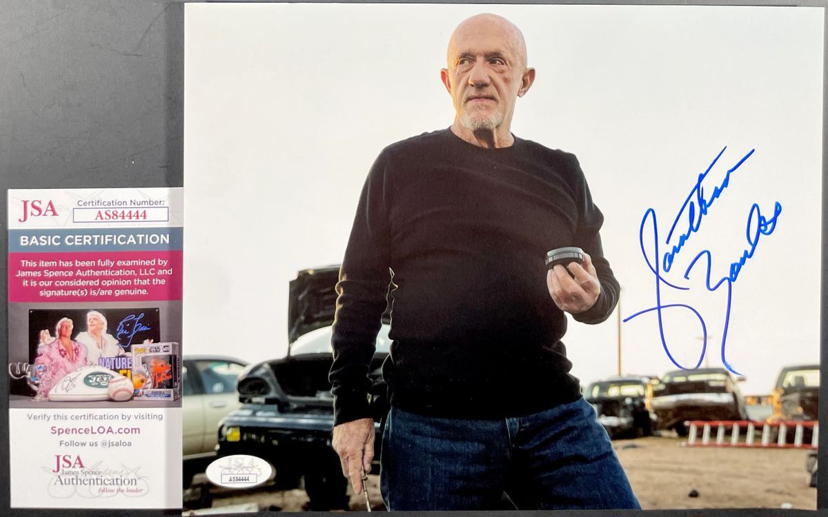 Jonathan Banks Signed Better Call Saul 8x10 Photo C Autograph Mike JSA COA