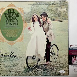 Katharine Ross Signed Raindrops Keep Fallin' On My Head Vinyl Record JSA COA