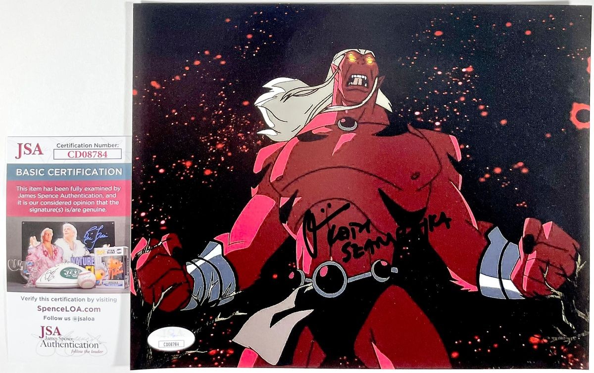 Keith Szarabajka Signed Teen Titans 8x10 Photo A Autograph Trigon JSA COA