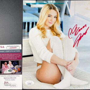 Kenna James Signed 8x10 Photo A Authentic Autograph Adult Film Star JSA COA