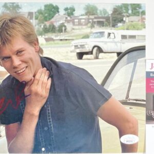 Kevin Bacon Signed Footloose 8x10 Photo A Autograph "Ren" JSA COA