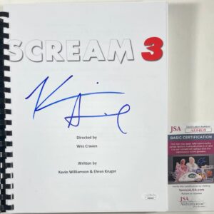 Kevin Smith Signed Scream 3 Complete Movie Script Autograph Silent Bob JSA COA