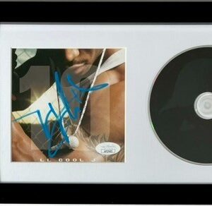 LL Cool J Signed 10 CD Booklet & CD Framed Display Authentic Autograph JSA COA