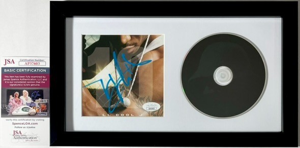 LL Cool J Signed 10 CD Booklet & CD Framed Display Authentic Autograph JSA COA