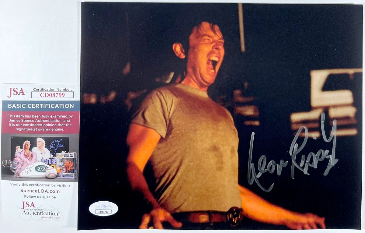 Leon Rippy Signed Maximum Overdrive 8x10 Photo Autograph JSA COA