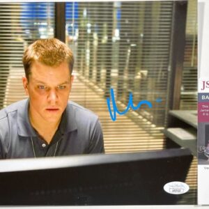 Matt Damon Signed The Departed 8x10 Photo B Autograph Colin JSA COA