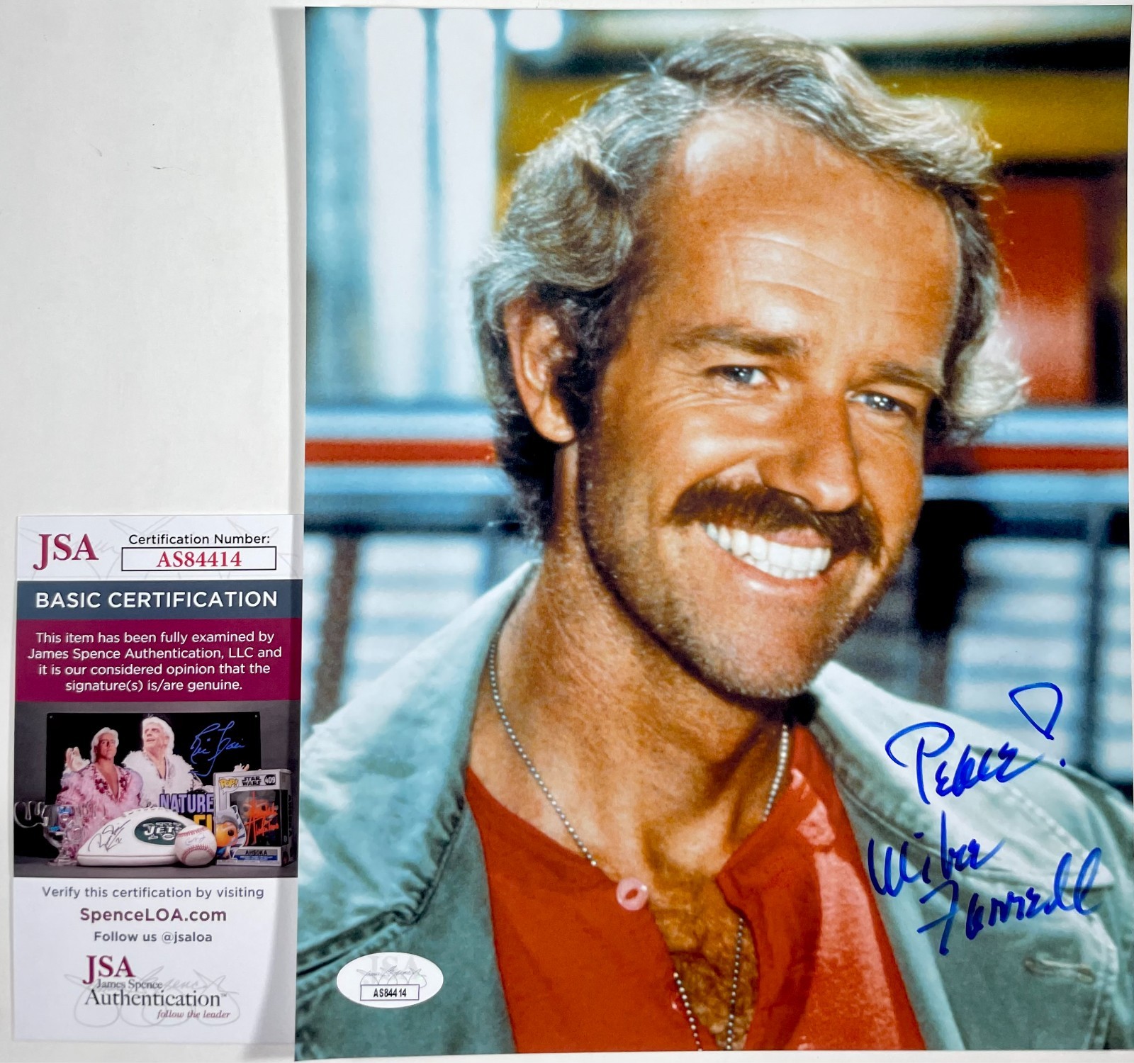 Mike Farrell Signed M*A*S*H 8x10 Photo Autograph Capt. B.J. Hunnicutt JSA COA